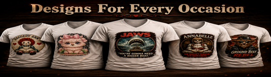 Custom printed shirt designs